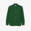 Erkek Slim Fit Pamuklu Pique Gömlek