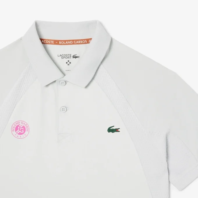 Erkek Slim Fit Roland Garros Edition Spor Polo Tişört