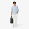 Erkek Slim Fit Streç Düğmeli Gömlek