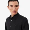 Erkek Slim Fit Streç Düğmeli Gömlek