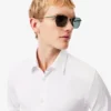 Erkek Slim Fit Streç Düğmeli Gömlek