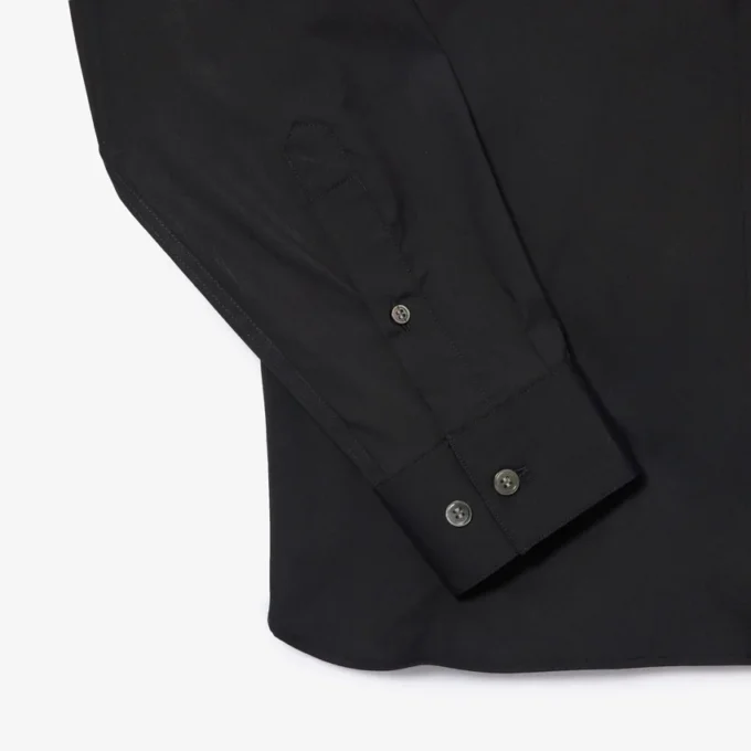 Erkek Slim Fit Streç Düğmeli Gömlek