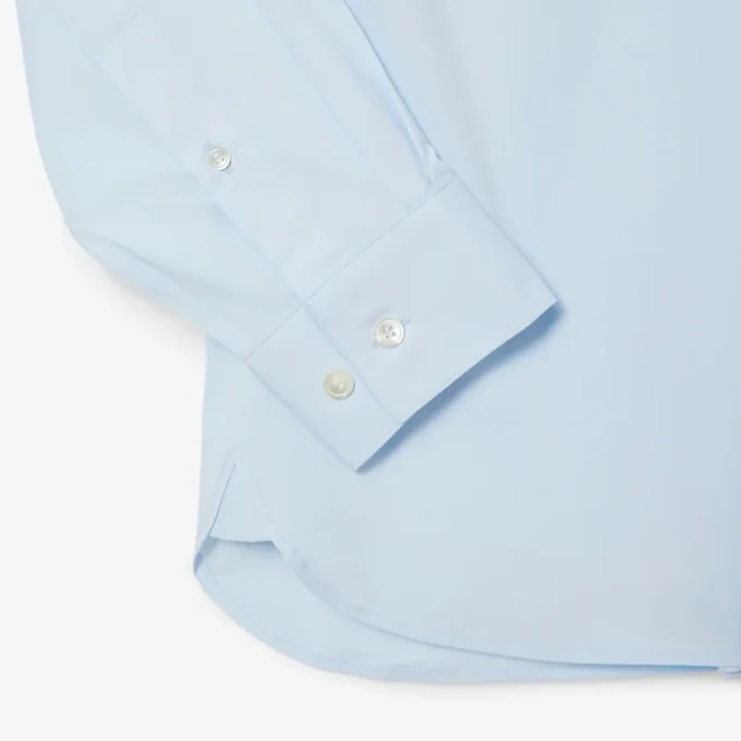 Erkek Slim Fit Streç Düğmeli Gömlek