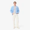 Erkek Slim Fit Streç Ekose Gömlek