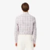 Erkek Slim Fit Streç Ekose Gömlek