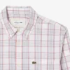 Erkek Slim Fit Streç Ekose Gömlek