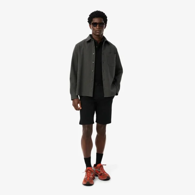 Erkek Slim Fit Streç Pamuklu Şort