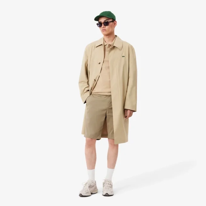 Erkek Slim Fit Streç Pamuklu Şort