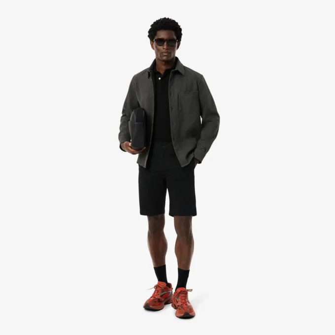 Erkek Slim Fit Streç Pamuklu Şort