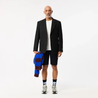 Erkek Slim Fit Streç Pamuklu Şort