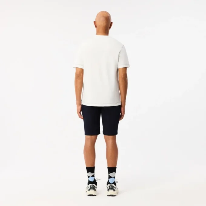 Erkek Slim Fit Streç Pamuklu Şort