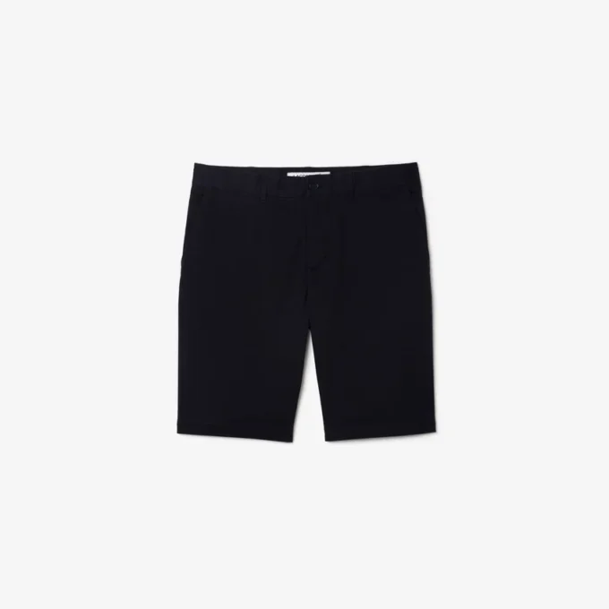Erkek Slim Fit Streç Pamuklu Şort