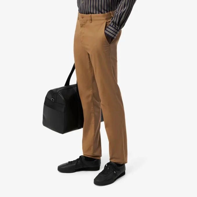 Erkek Slim Fit Streç Pamuklu Pantolon