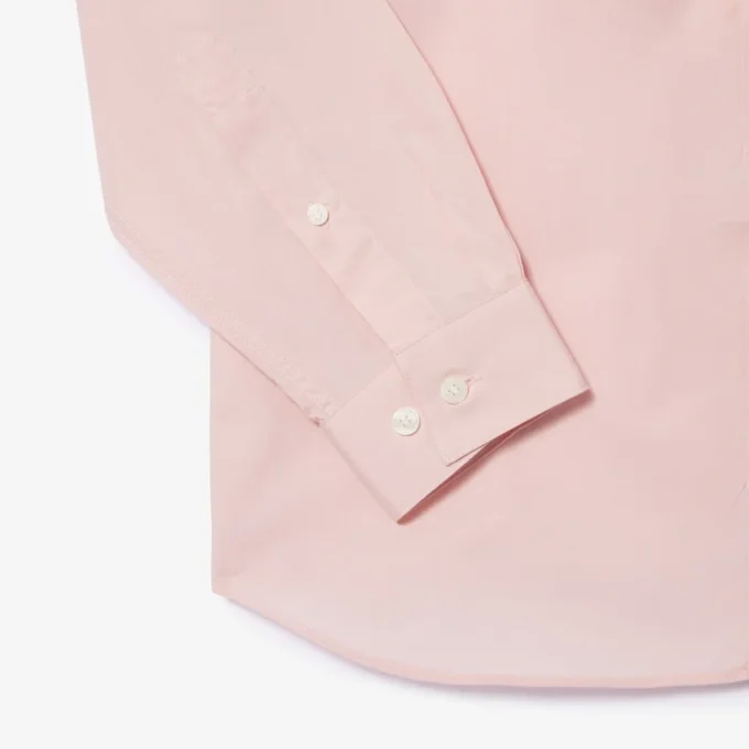 Erkek Slim Fit Streç Poplin Gömlek