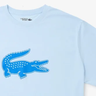 Erkek Spor Bol Kesim Nefes Alabilir Logo Tişört