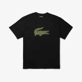 Erkek Spor Geniş Kesim Nefes Alabilir Logo Tişört