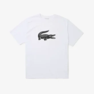 Erkek Spor Geniş Kesim Nefes Alabilir Logo Tişört