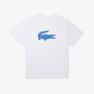 Erkek Spor Geniş Kesim Nefes Alabilir Logo Tişört