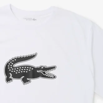 Erkek Spor Geniş Kesim Nefes Alabilir Logo Tişört