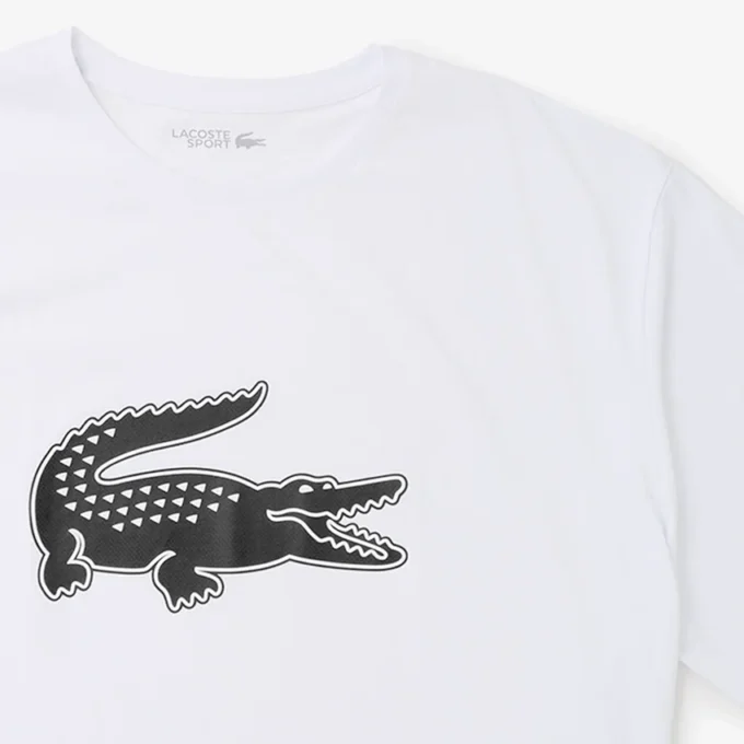 Erkek Spor Geniş Kesim Nefes Alabilir Logo Tişört