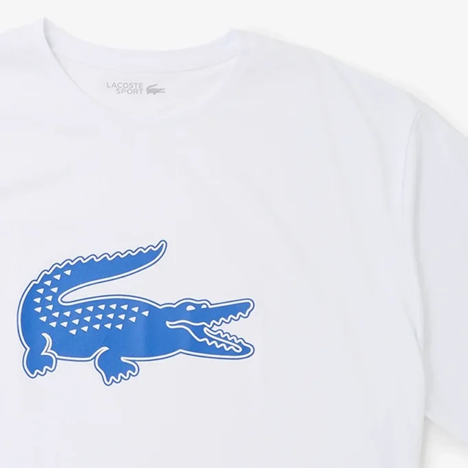 Erkek Spor Geniş Kesim Nefes Alabilir Logo Tişört