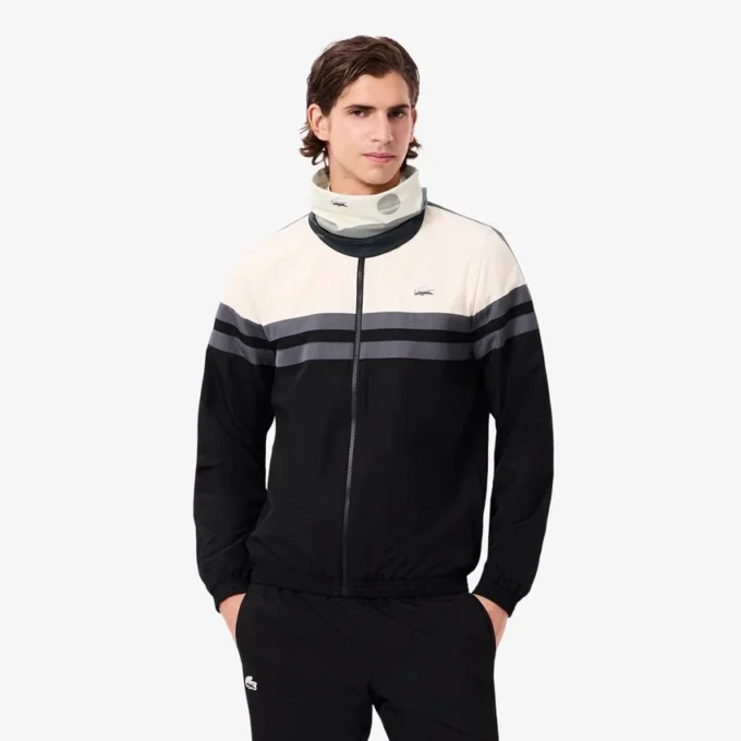 Erkek Spor Manzara Desenli Boyunluk