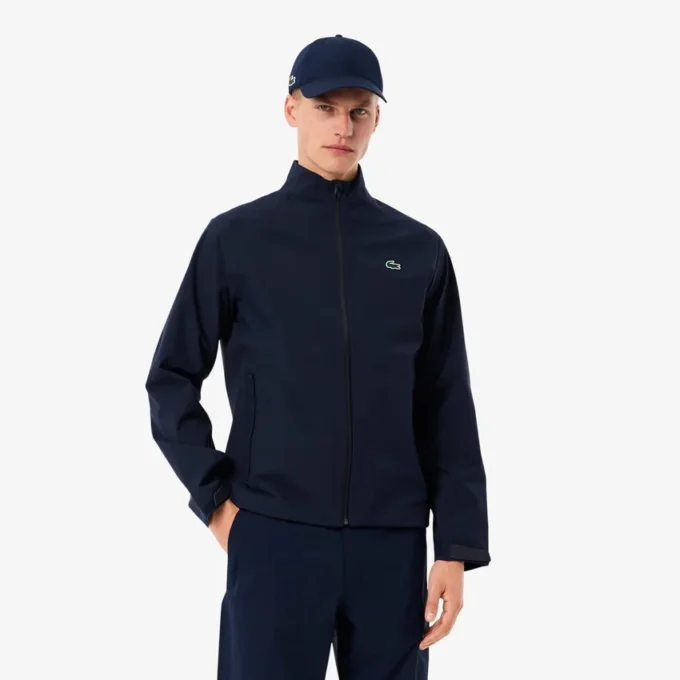 Erkek Su Geçirmez Golf Streç Rüzgarlık