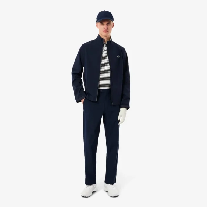 Erkek Su Geçirmez Golf Streç Rüzgarlık