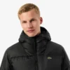 Erkek Su Geçirmez Kapüşonlu Puffer Ceket