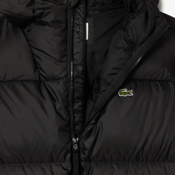 Erkek Su Geçirmez Kapüşonlu Puffer Ceket