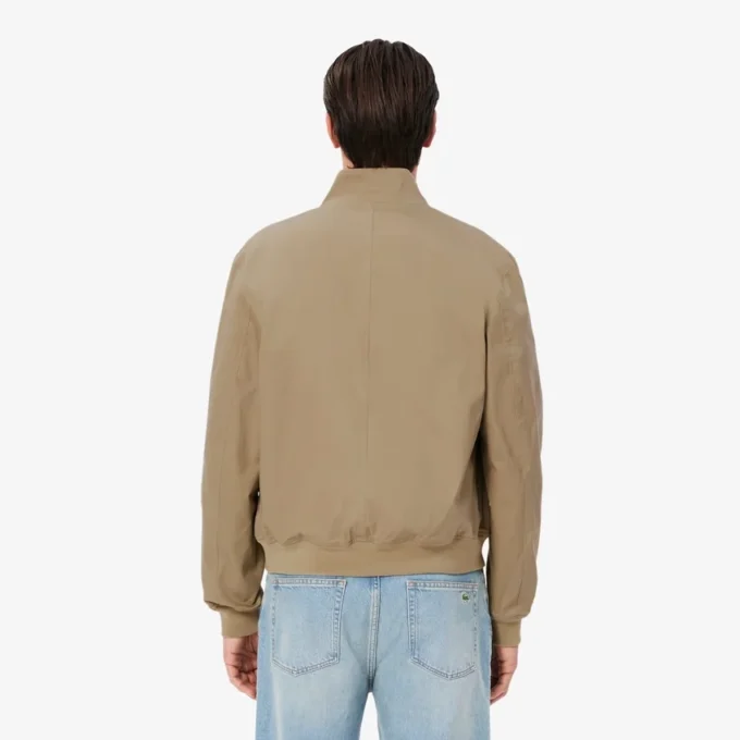 Erkek Su Geçirmez Twill Harrington Ceket