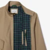 Erkek Su Geçirmez Twill Harrington Ceket