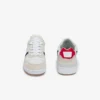 Erkek T-Clip Deri Sneaker