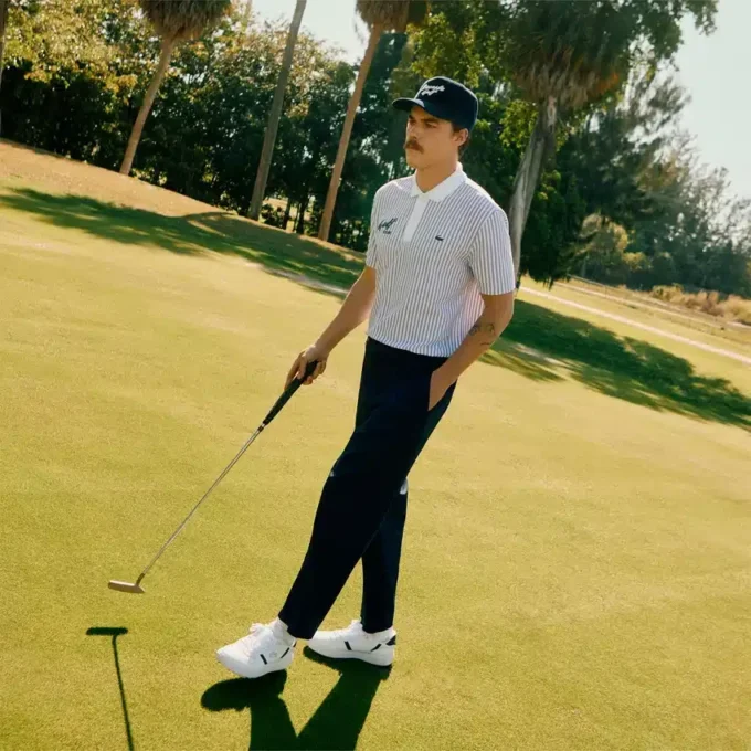 Erkek T-Clip Golf Deri Golf Ayakkabıları