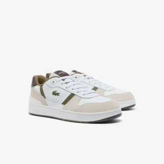 Erkek T-Clip Set Deri Sneaker