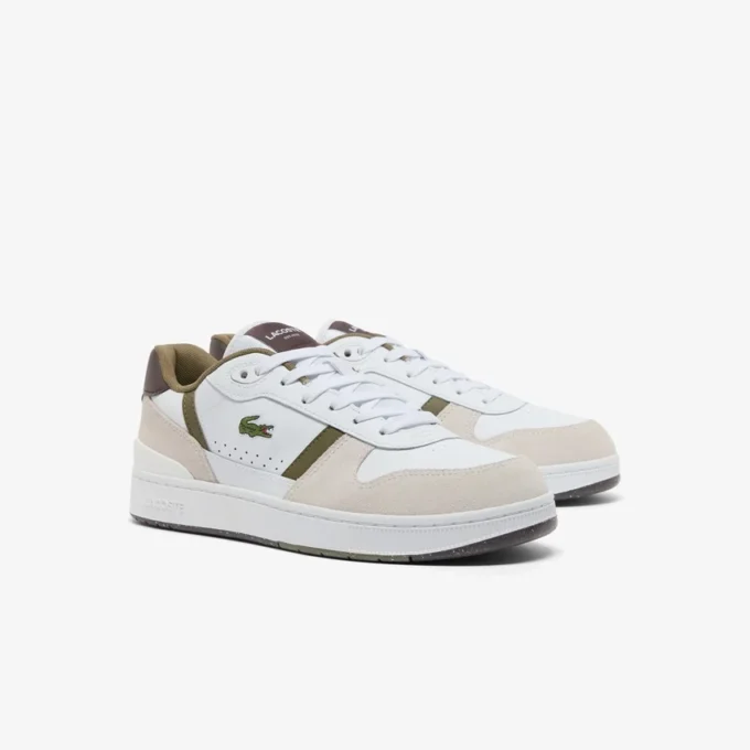 Erkek T-Clip Set Deri Sneaker