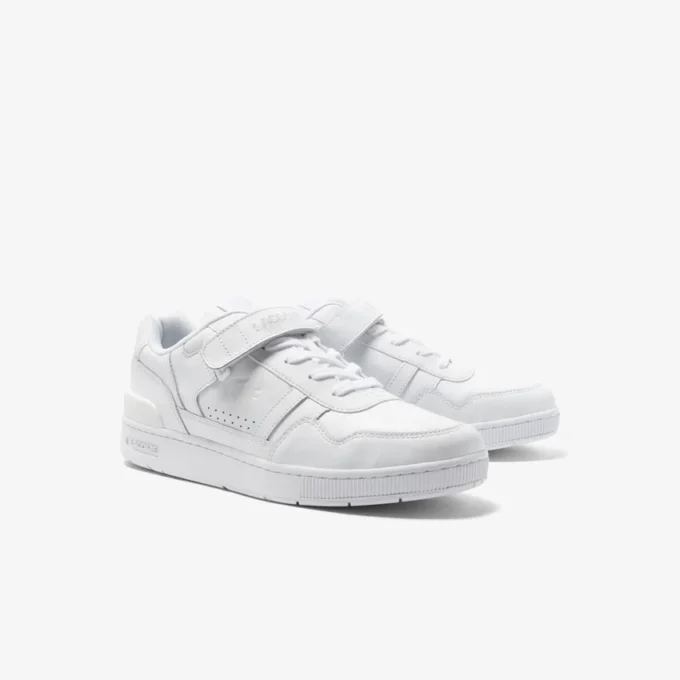 Erkek T-Clip Velcro Deri Sneaker