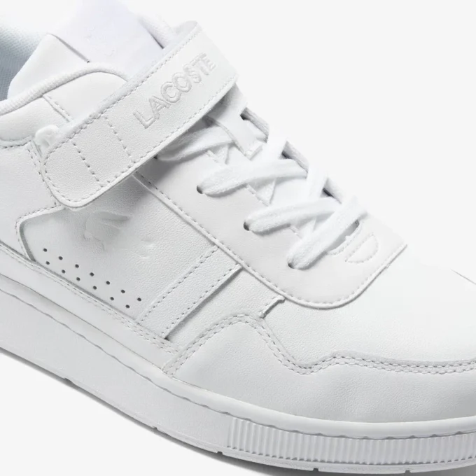Erkek T-Clip Velcro Deri Sneaker