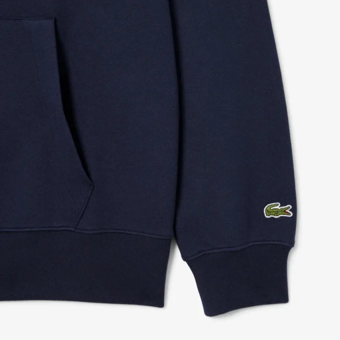 Erkek Tenis Desenli Kapüşonlu Sweatshirt