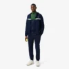 Erkek Tenis Fermuarlı Renk Bloklu Sweatshirt