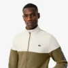 Erkek Tenis Fermuarlı Renk Bloklu Sweatshirt