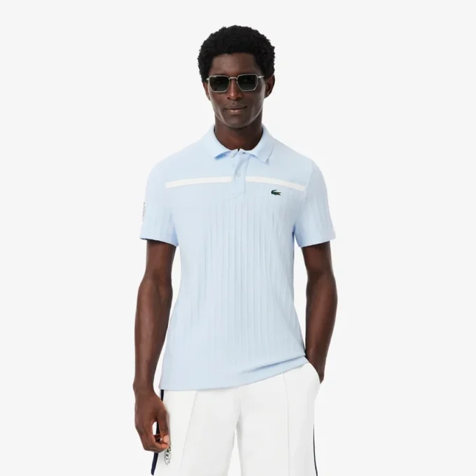 Erkek Ultra Dry Badge Accent Tenis Heritage Polo Tişörtü