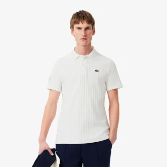 Erkek Ultra Dry Badge Accent Tenis Heritage Polo Tişörtü