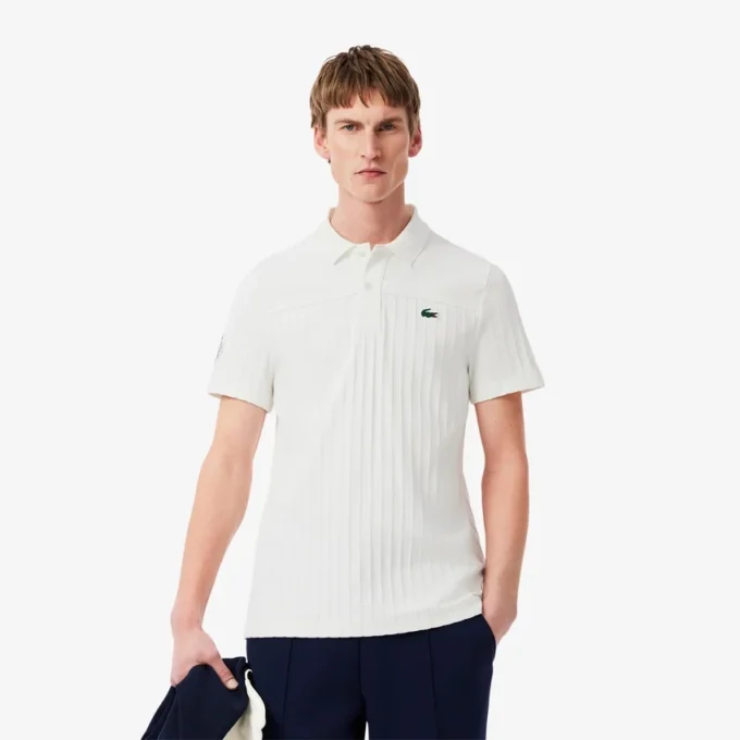 Erkek Ultra Dry Badge Accent Tenis Heritage Polo Tişörtü