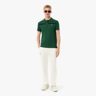Erkek Ultra Dry Badge Accent Tenis Heritage Polo Tişörtü