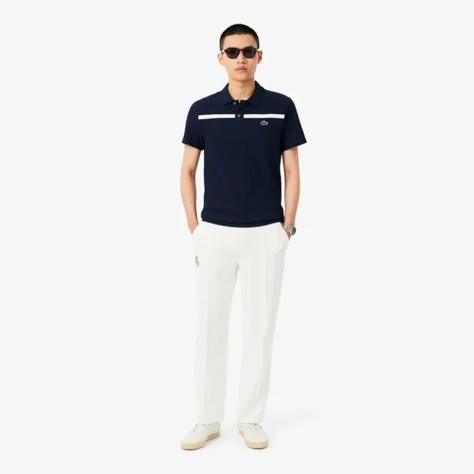Erkek Ultra Dry Badge Accent Tenis Heritage Polo Tişörtü
