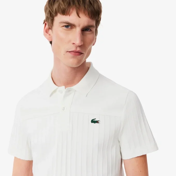 Erkek Ultra Dry Badge Accent Tenis Heritage Polo Tişörtü
