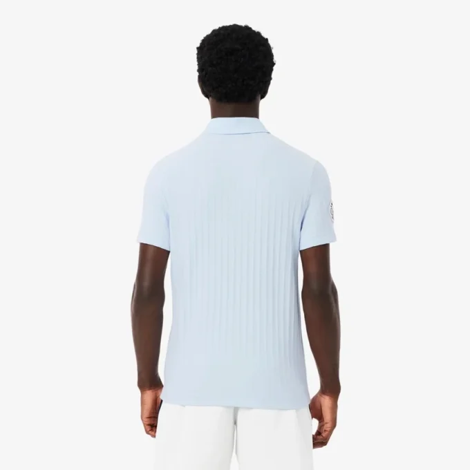 Erkek Ultra Dry Badge Accent Tenis Heritage Polo Tişörtü
