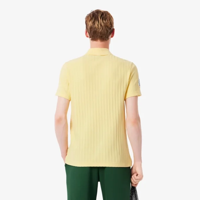 Erkek Ultra Dry Badge Accent Tenis Heritage Polo Tişörtü