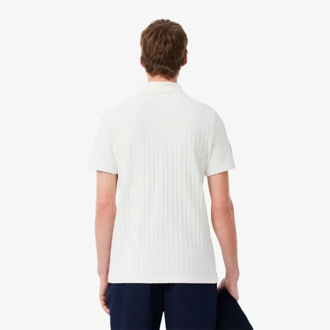 Erkek Ultra Dry Badge Accent Tenis Heritage Polo Tişörtü